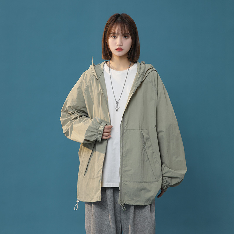 Unisex košulja s UPF50+ zaštita od sunca, prozračna, lagana, s kapuljom, slobodan kroj