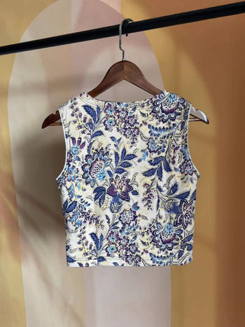 Дамска копринена жилетка без ръкави с подкладка от 100% коприна мулберри и цип