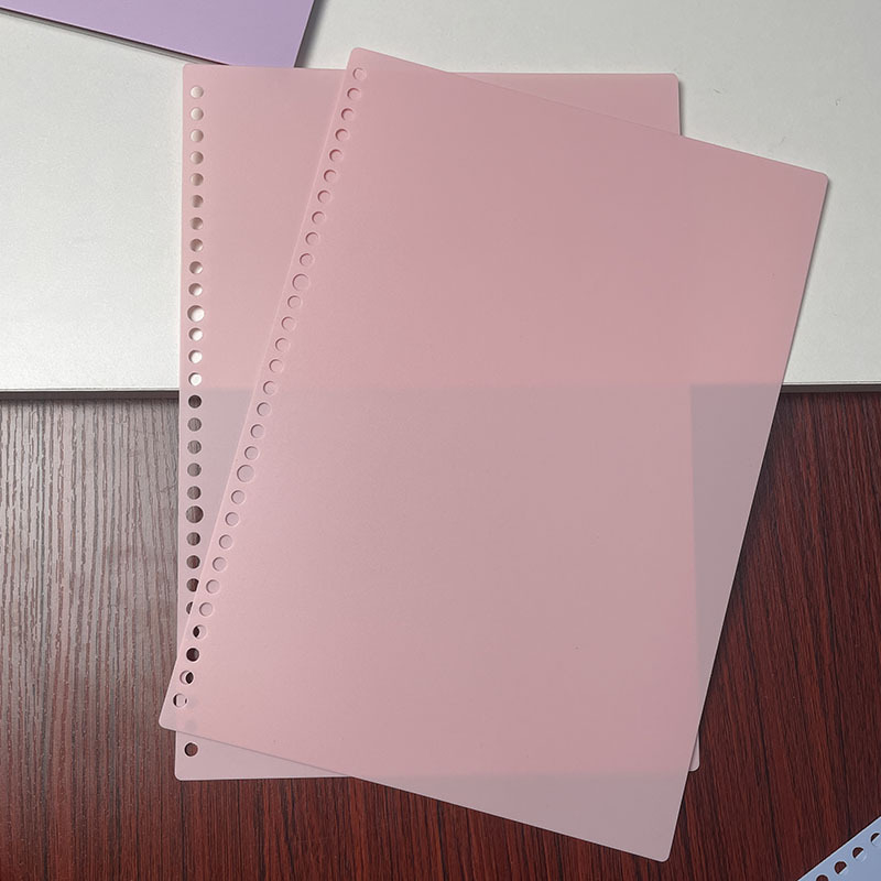 Μεταλλικός φάκελος με 26 οπές, διαφανές κλιπ, μεταλλικούς κύκλους και αξεσουάρ flip-binding – φάκελος καταγραφών