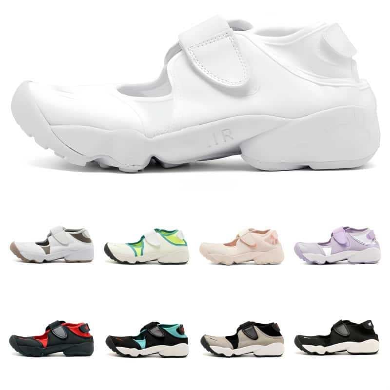 Sandale de plajă cu suprafață din plasă respirabilă, căptușeală din bumbac, talpă din cauciuc, închidere Velcro, toc mic 1-3 cm