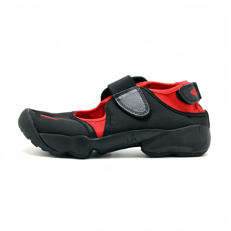 Sandale de plajă cu suprafață din plasă respirabilă, căptușeală din bumbac, talpă din cauciuc, închidere Velcro, toc mic 1-3 cm