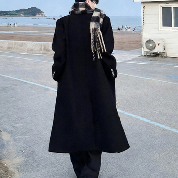 Lenvászon kabát, laza szabású, egysoros gombolás, rever