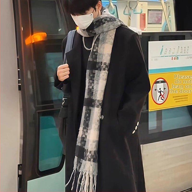 ľanový kabát, voľný strih, jednoradové zapínanie, golier