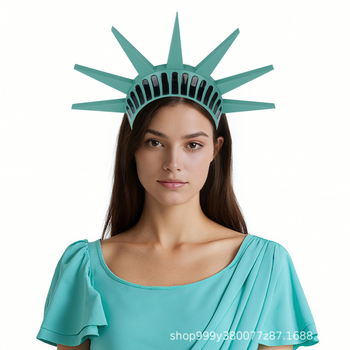 Čelenka za glavu za Halloween s motivom Slobode – cosplay dodatak, unisex, materijal: silikon i guma, tehnologija ubrizgavanja, stil: personaliziran