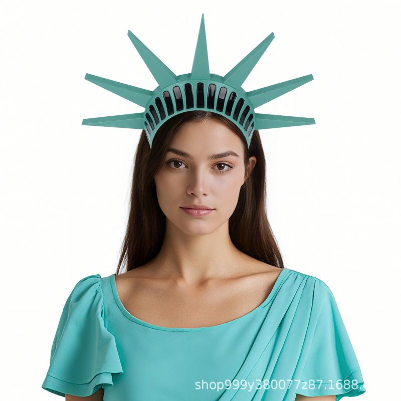 Čelenka za glavu za Halloween s motivom Slobode – cosplay dodatak, unisex, materijal: silikon i guma, tehnologija ubrizgavanja, stil: personaliziran