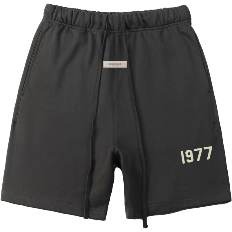 ESSENTIALS ZONE muške široke šortse od pamuk mešavine, gradski stil