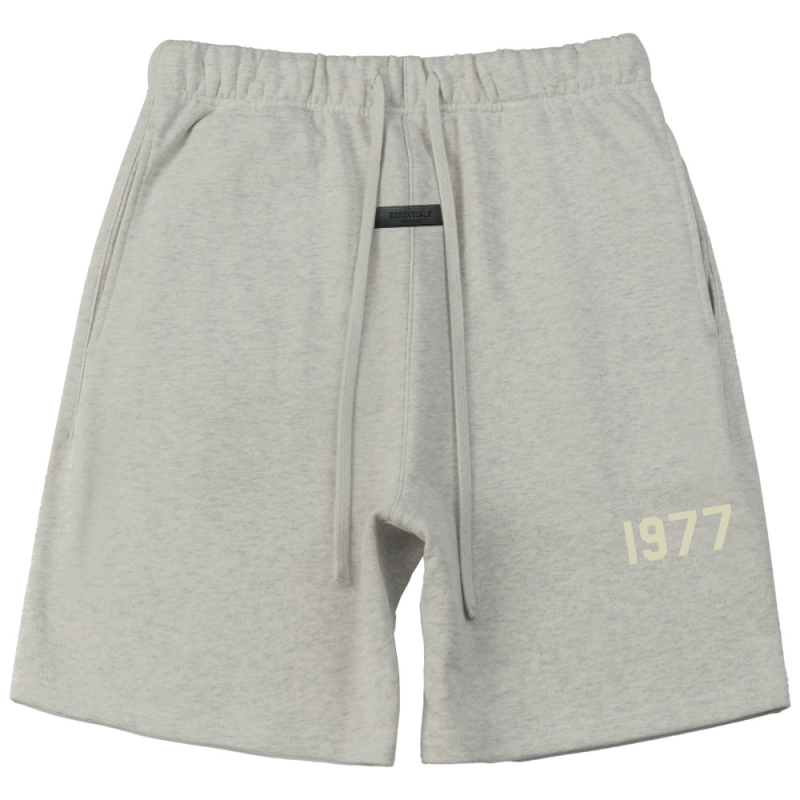 ESSENTIALS ZONE muške široke šortse od pamuk mešavine, gradski stil