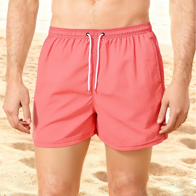 Ανδρικά Taslon σορτς κολύμβησης με επένδυση, γρήγορο στέγνωμα, εξωτερικό ύφασμα πολυεστέρας 95%+, επένδυση 100% πολυεστέρας, 168 g/m²