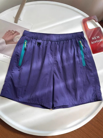 Unisex šorc za planinarenje, labav kroj, poliester, 90% poliester, korejski stil