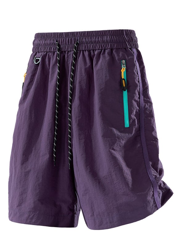 Ljetne sportske šorcevi, labavog kroja, 100% najlon, elastični, sportski stil