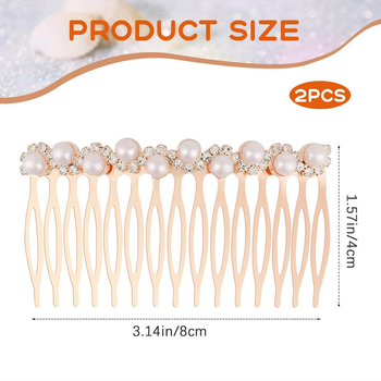 Аксесоар за коса с цвете и кристали, електроплатинен, японско-корейски стил