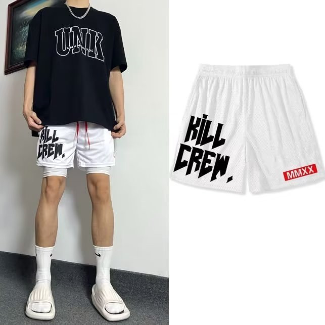 Zuoyi Road sport rövidnadrág, egyenes szabás, kémiai rostok keveréke, 95% poliészter, nyár