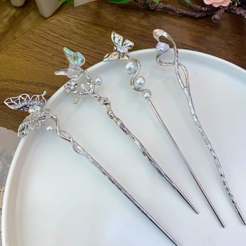 Dodatak za kosu - Leptir dizajn, Vintage stil, Elektroplatirana legura