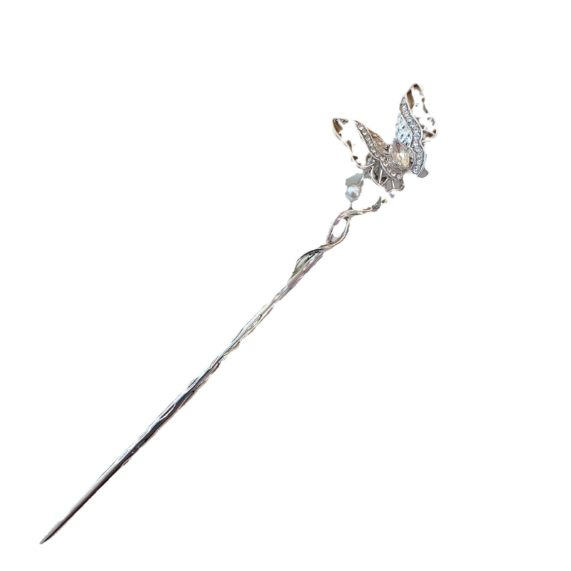 Dodatak za kosu - Leptir dizajn, Vintage stil, Elektroplatirana legura