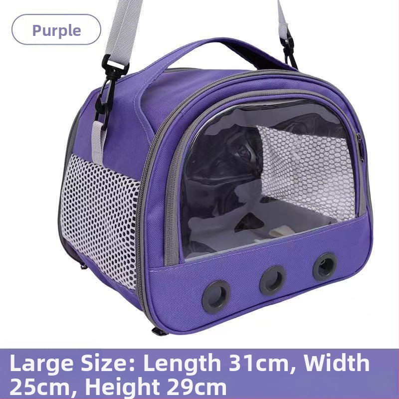 Nova sklopiva torba za hrčke i male kućne ljubimce, prozračna i lagana za nošenje na rame ili crossbody
