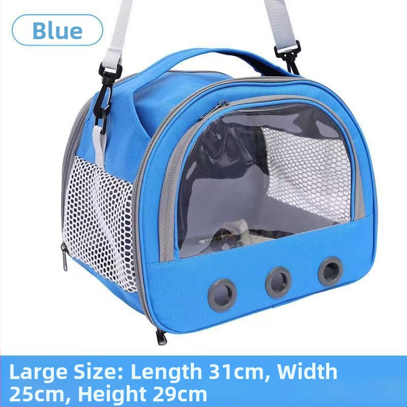 Nova sklopiva torba za hrčke i male kućne ljubimce, prozračna i lagana za nošenje na rame ili crossbody