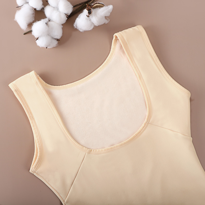 Ženski termalni top za dojenje, s flis podstavom i dvostrukom konstrukcijom, bazni sloj za oblikovanje tijela i potporu leđima