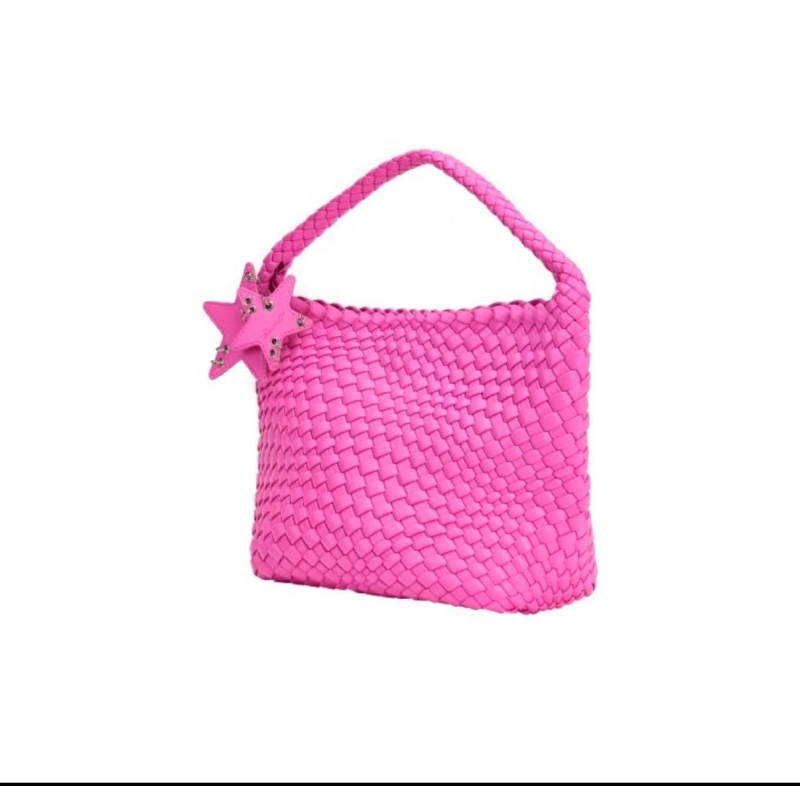 Tote torba s europsko-američkim retro stilom, PU materijal, tkana torba, pravokutnog oblika, magnetska kopča