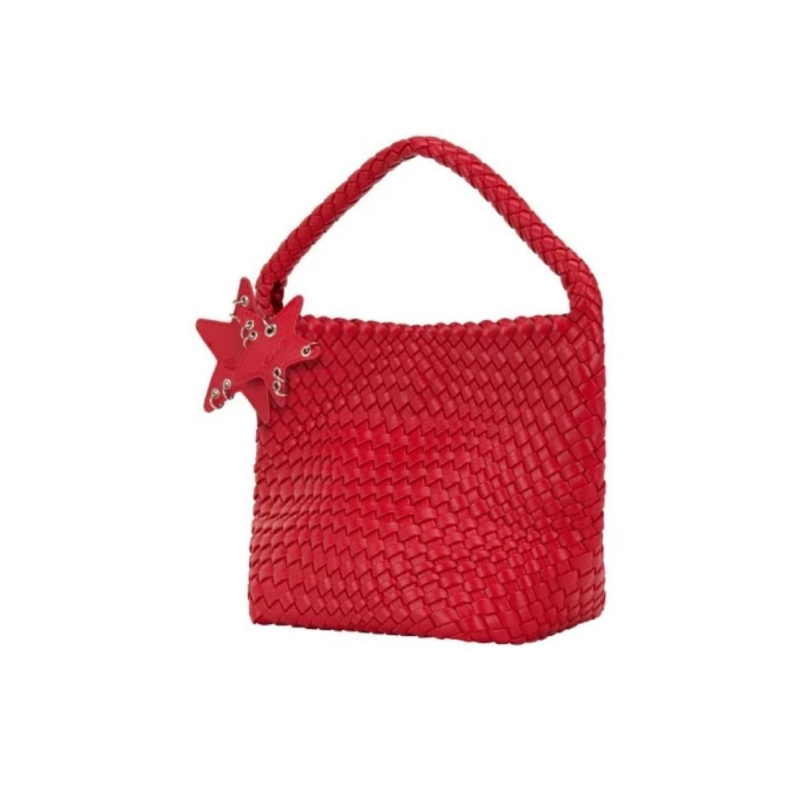 Tote torba s europsko-američkim retro stilom, PU materijal, tkana torba, pravokutnog oblika, magnetska kopča