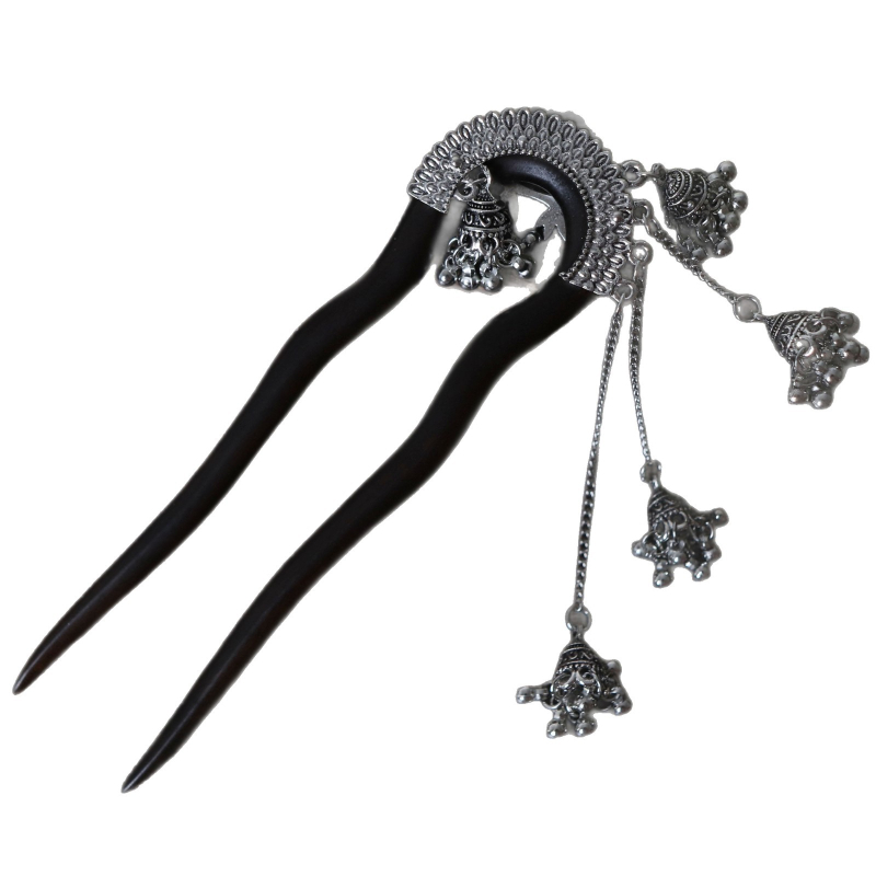 U-oblik kopča za kosu od sandalovog drveta, kineski stil, individualno pakiranje, ljeto 2025 izdanje