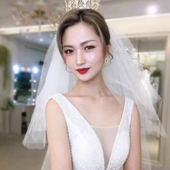 Set vjenčanog vela, ogrlice i naušnica, mrežasti materijal, svestran stil, za vjenčanje, proljeće 2025