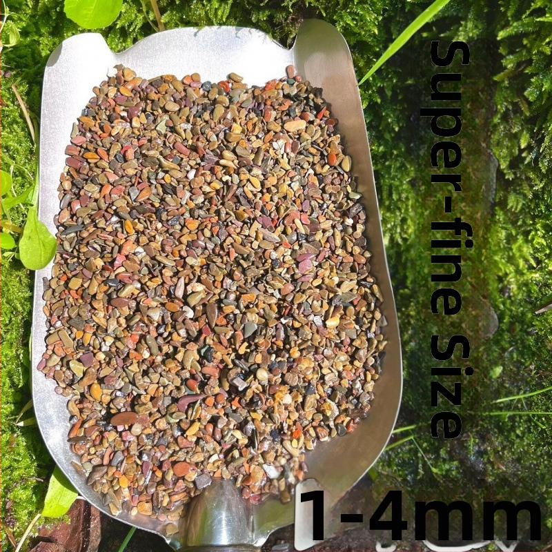 Podklad pre akvárium – materiál mušľa, štýl mach mikro-krajiny, simulované rastliny ozdoba