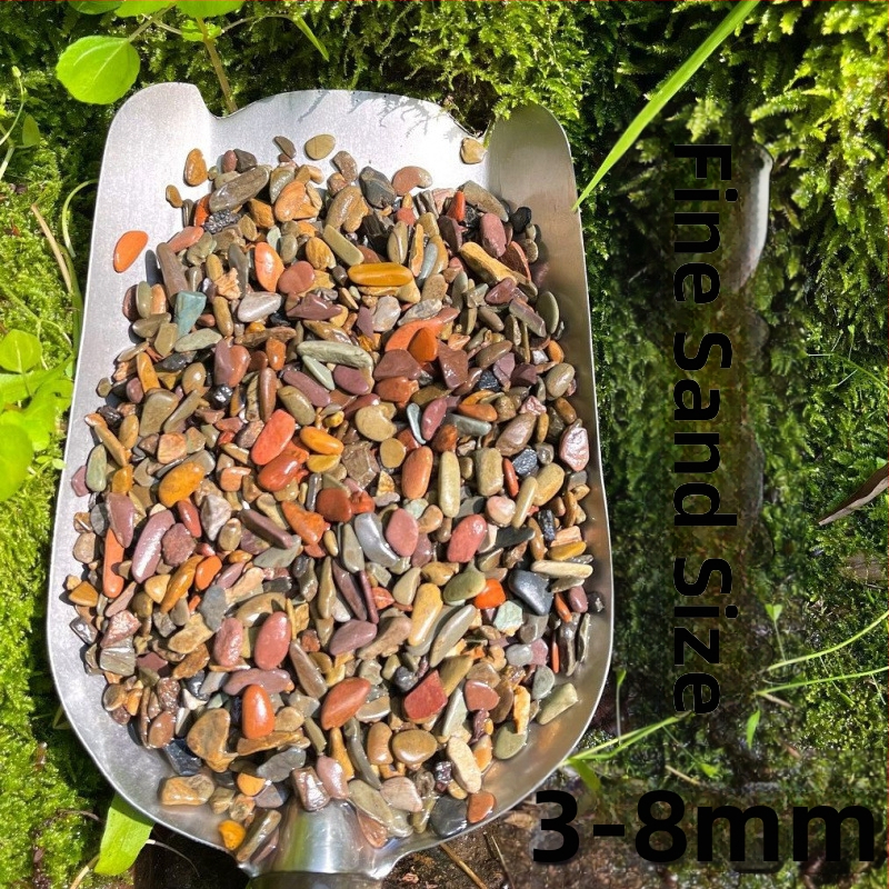 Podklad pre akvárium – materiál mušľa, štýl mach mikro-krajiny, simulované rastliny ozdoba