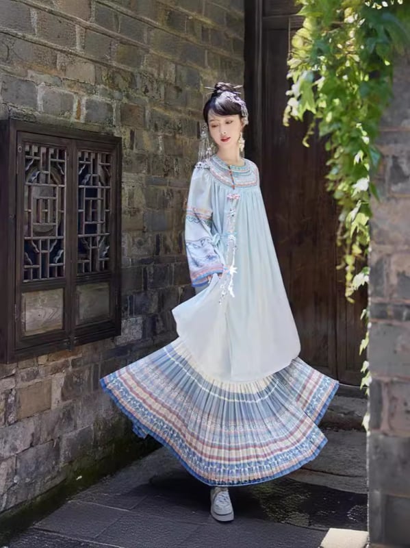 Etnički kostim za foto-putovanje Xishuangbanna, žene, šifon, poliester, proljeće 2024, folklorni ples