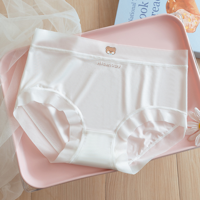 Djevojčice gaćice Ice Silk bezšivne, prozračne, visoke elastičnosti, 7A antibakterijska pamučna podstava