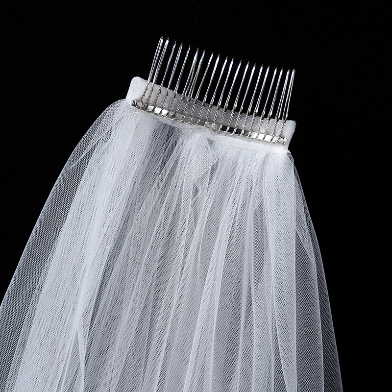 Nevjesta zavesak za glavu - Elegantni čipkasti dizajn, retro stil; Materijal: Tkanina; Stil: Elegantan, Ženski; Godina/Sezona: Ljeto 2024