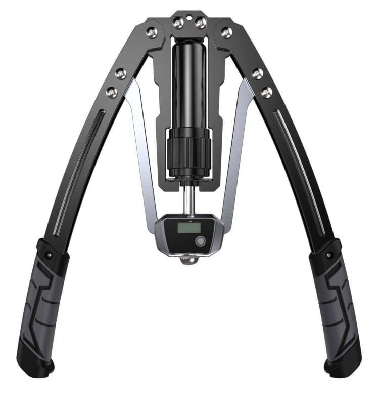 Joy Jump Hidraulikus karerő-fejlesztő készülék – Állítható karerő rúd otthoni edzéshez, acélból, 10–150 kg, alkalmas serdülőknek, felnőtteknek és idős embereknek