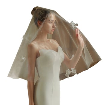 Vjenčani veo za glavu, najlon, korejski stil mašna, Xinmei Collection, V384