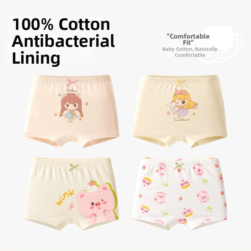 Dječje donje rublje za djevojčice, 96% pamuk, Kategorija A, za uzrast 6-12 godina