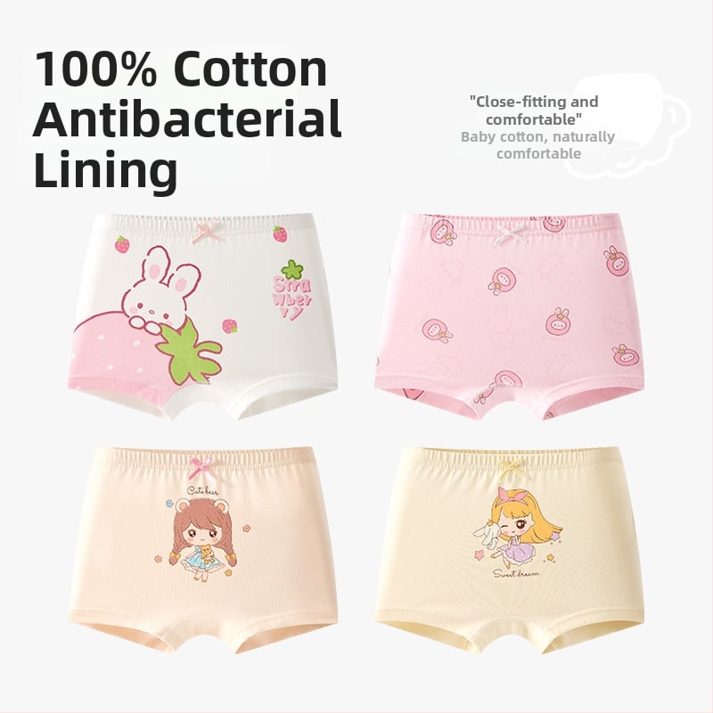 Dječje donje rublje za djevojčice, 96% pamuk, Kategorija A, za uzrast 6-12 godina