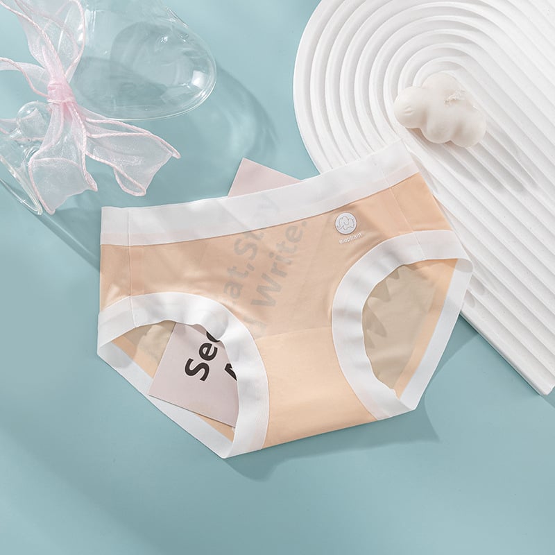 Djevojačke gaćice za djevojčice, Ice Silk tkanina, visoka elastičnost, antibakterijski pamuk donji dio 7A