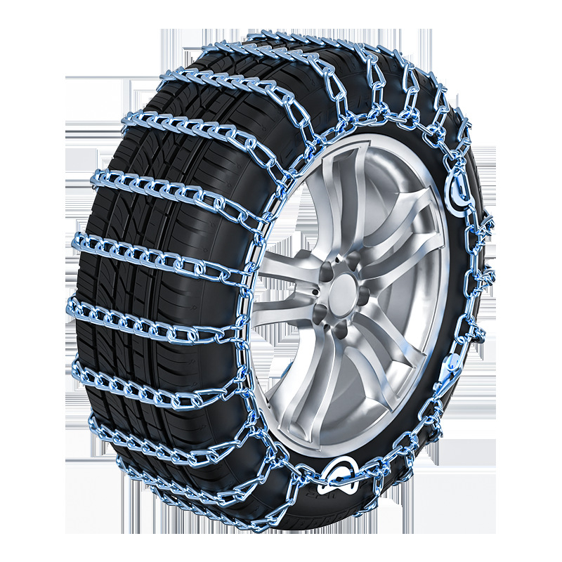 Zimska lanč za automobile protiv klizanja (lanac od legure) — 6 kg, pogodan za sedan, SUV i kamione, mogućnost prilagodbe