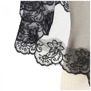 My aini Ručno izvezeni mrežasti čipkasti veo za glavu za Halloween cosplay