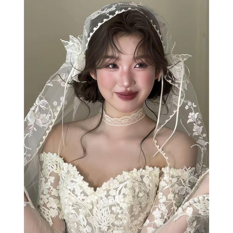 Dodaci za glavu, čipka, podrijetlo Lu'an, zima 2025, pojedinačno pakirano