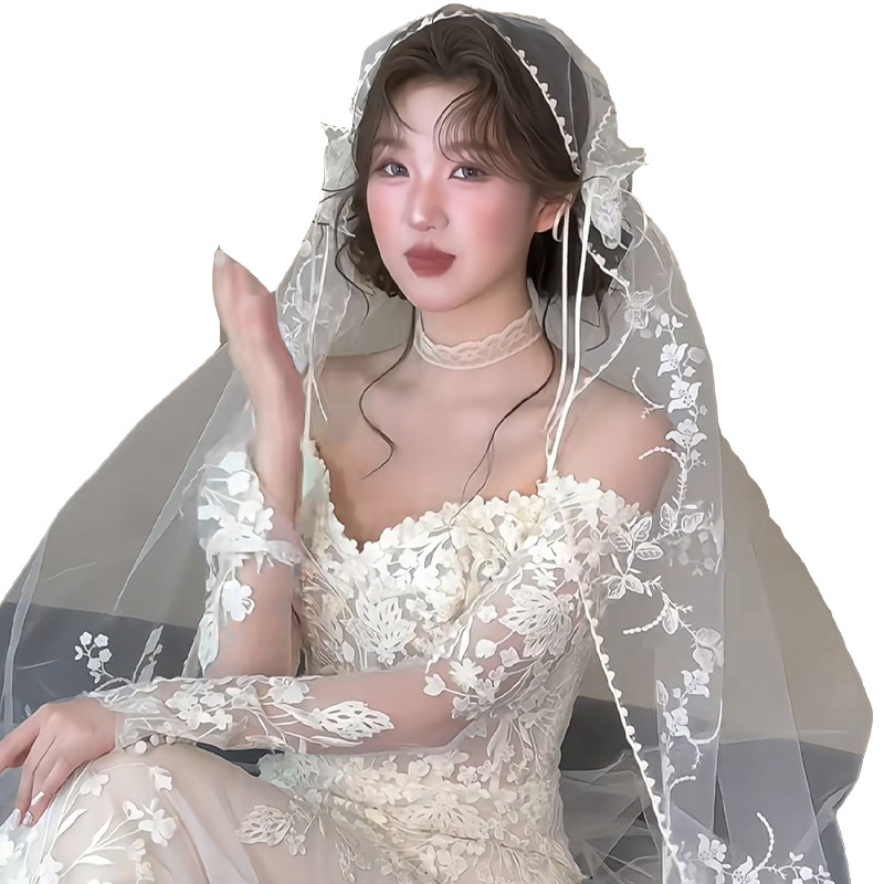 Dodaci za glavu, čipka, podrijetlo Lu'an, zima 2025, pojedinačno pakirano