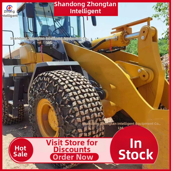 Верига против подхлъзване за мотокар, защита на гумите, лесно разглобяване и сглобяване, марка Shandong Zhongtan Intelligent Equipment Co., Ltd