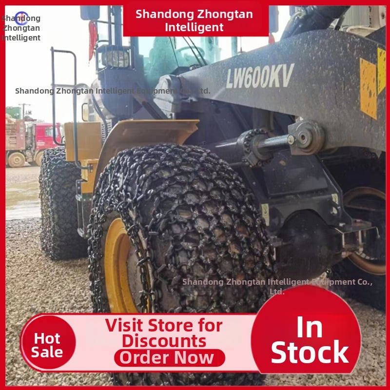 Protišmykový reťaz pre vysokozdvižný vozík, ochrana pneumatík, ľahká demontáž a montáž, značka Shandong Zhongtan Intelligent Equipment Co., Ltd