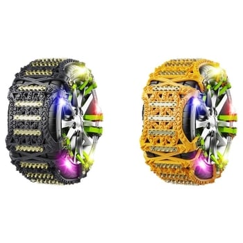 Univerzalne snžne verige za gume automobila, model Y88, gumeni materijal, težina 5–10 kg