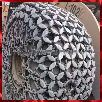 Антихлъзгачна верига за гуми на товарач - високоякостна, за сняг, различни размери