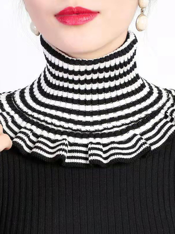 Mohan плетен шал за врата, вълна, warp-тъкане, есенна мода, градски стил