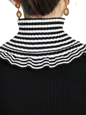 Mohan плетен шал за врата, вълна, warp-тъкане, есенна мода, градски стил