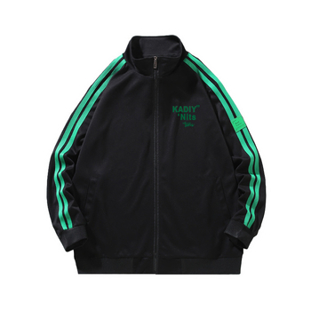 Jakna u korejskom stilu, ležernog kroja, stojeći ovratnik, zatvarač (za proljeće i jesen)