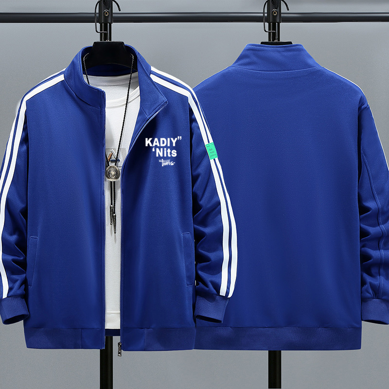 Jakna u korejskom stilu, ležernog kroja, stojeći ovratnik, zatvarač (za proljeće i jesen)