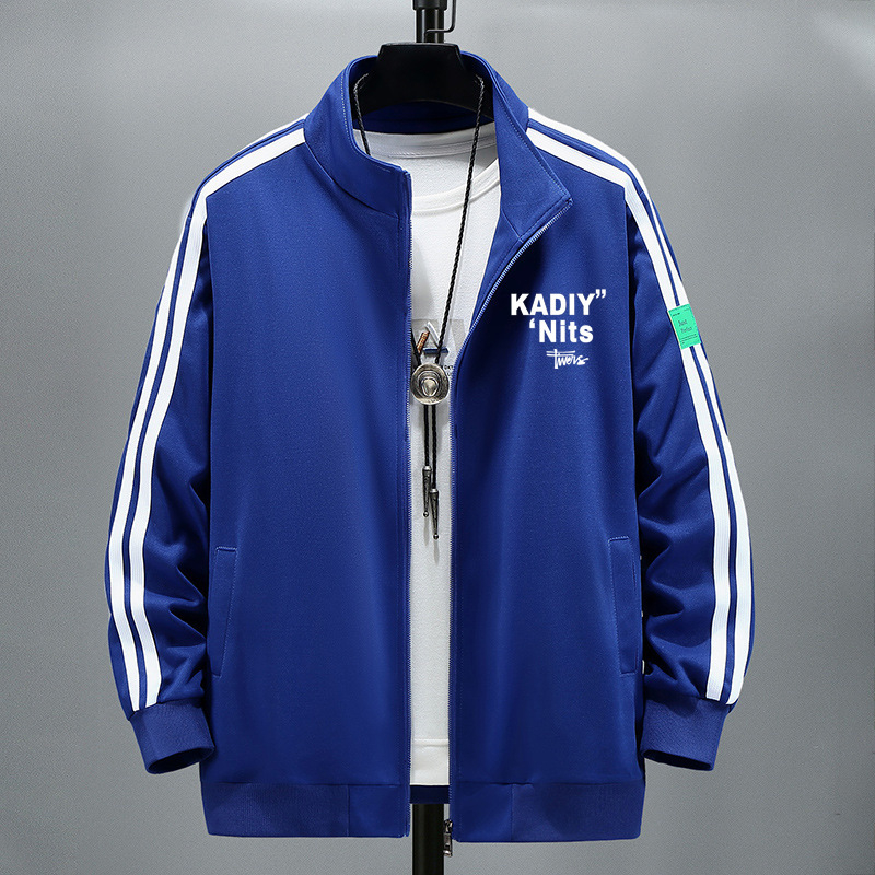 Jakna u korejskom stilu, ležernog kroja, stojeći ovratnik, zatvarač (za proljeće i jesen)