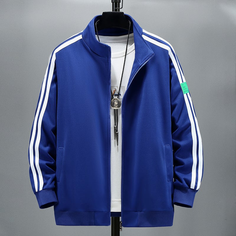 Jakna u korejskom stilu, ležernog kroja, stojeći ovratnik, zatvarač (za proljeće i jesen)