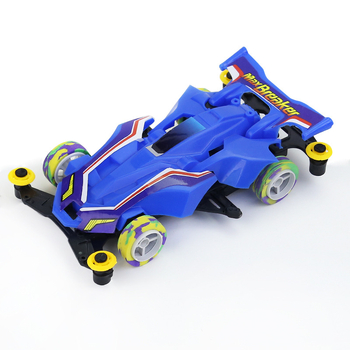 Mini 4WD elektromos gyerekautó – műanyag, 1:32 skála, DIY-kész, akkumulátoros, versenymodell